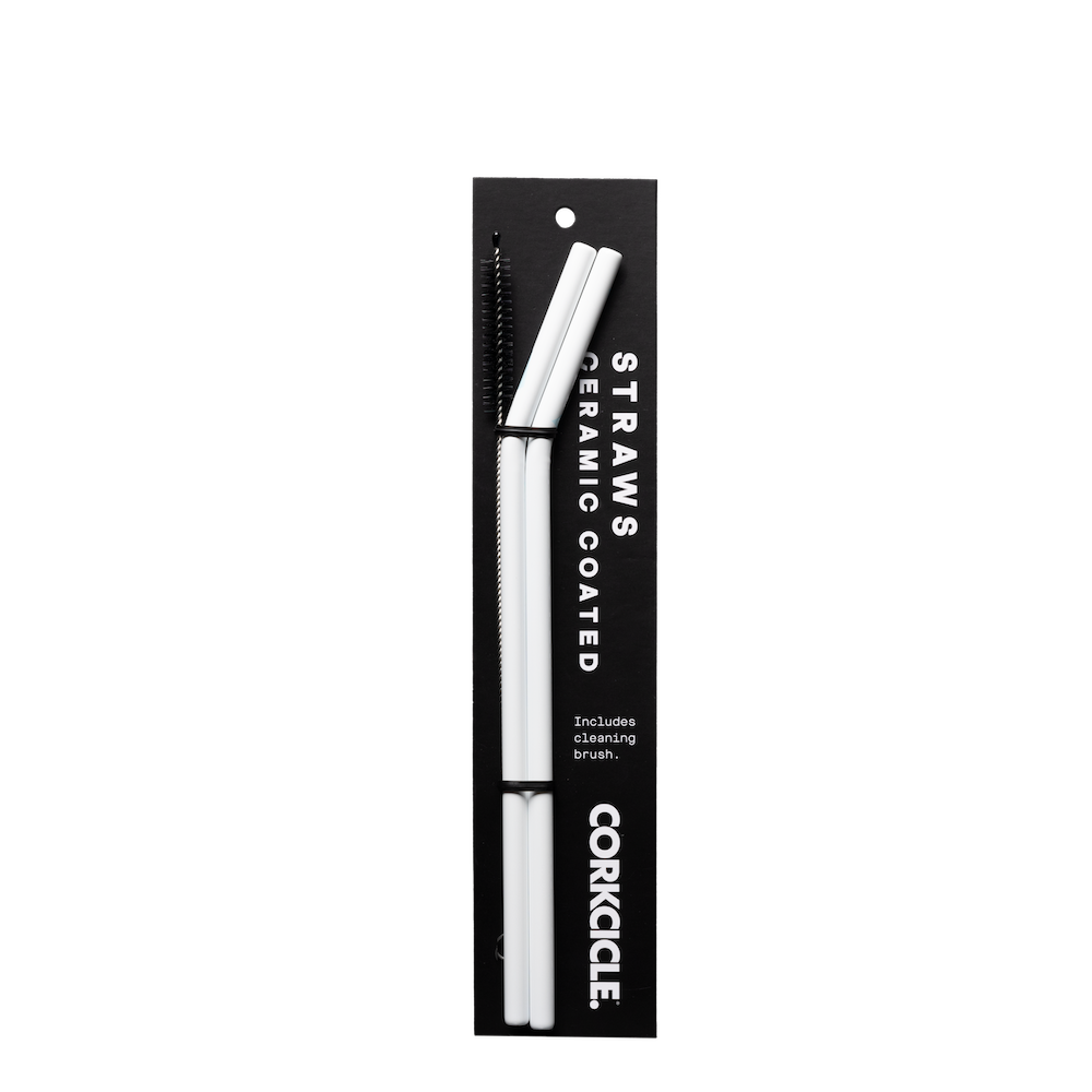 Ceramic Coated Straw Set - Classic Clean Carry Pack