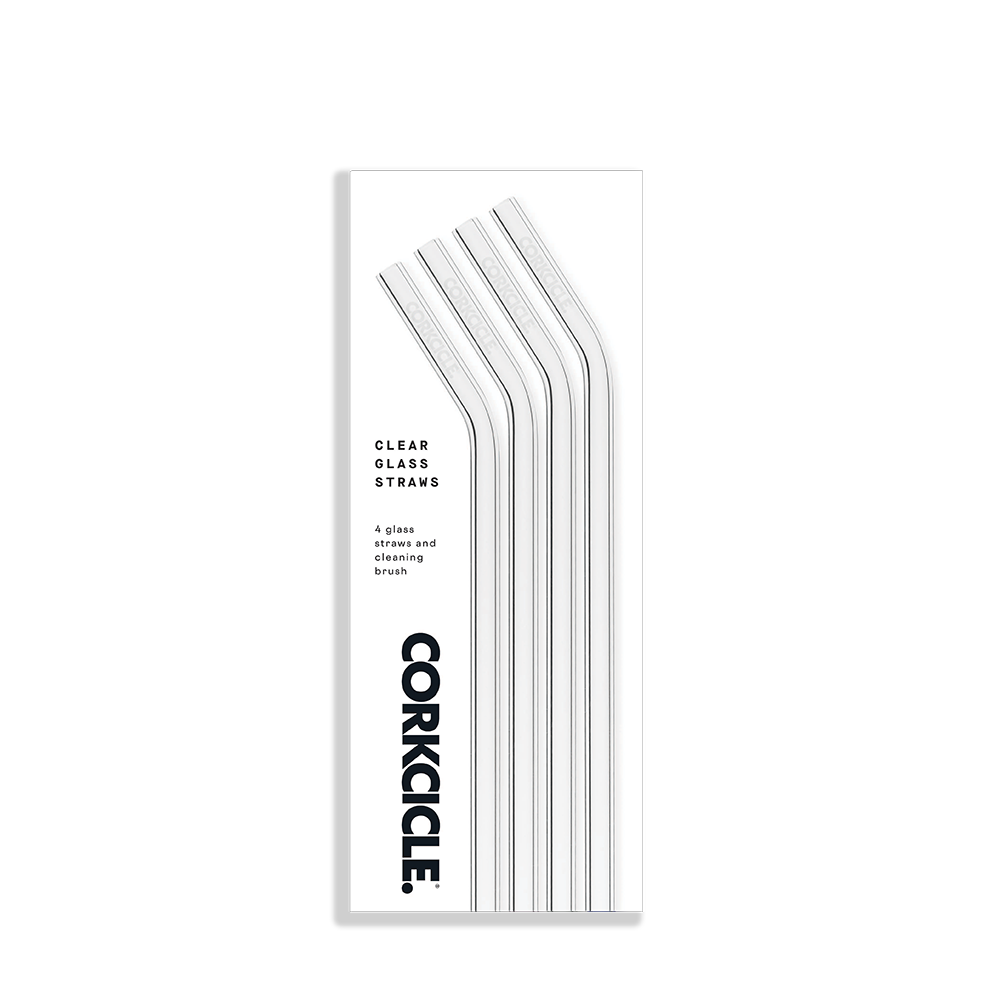 Glass Straw Set - Premium Modern Style Pack