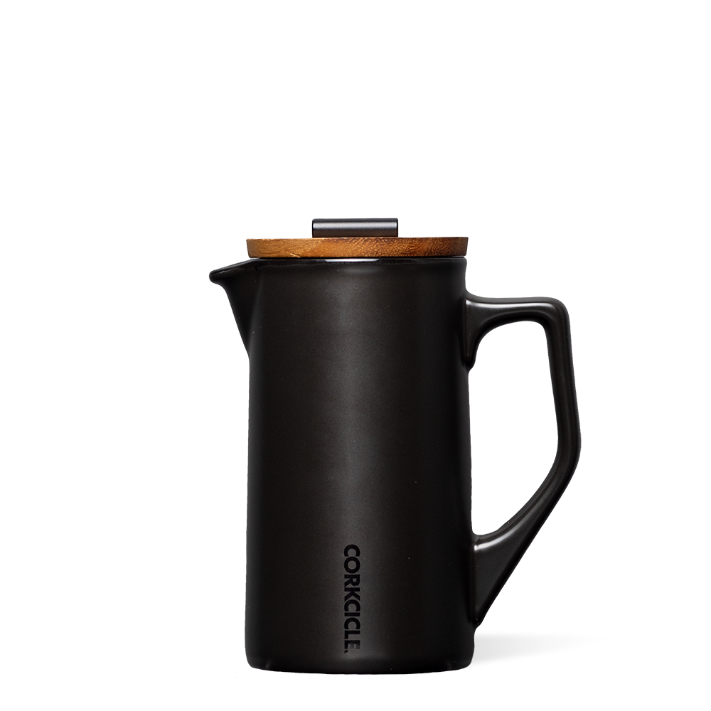 Ceramic French Press - Active Clean Fit Pack - Matte Black