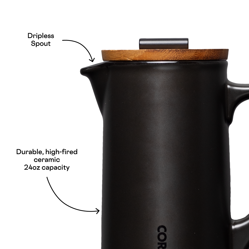 Ceramic French Press - Active Clean Fit Pack